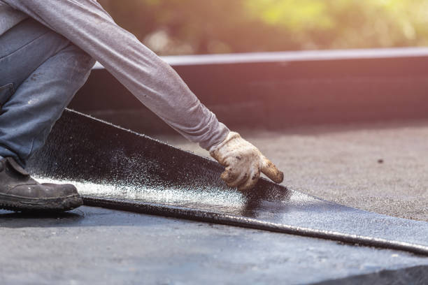 Professional Vapor Barrier Installation technician working in Roosevelt, NJ